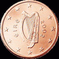 1 Cent UNC Ierland